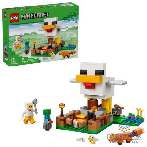 Lego Klocki konstrukcyjne Minecraft Farma kurczaków Lego (21585)