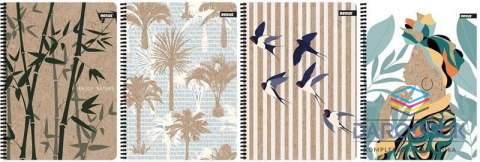 Rexus Notes (notatnik) A4 KRAFT LINER 80k. krata Rexus