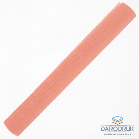 Sdm Bibuła marszczona pomarańczowa piwonia pomarańczowa 500mm x 2500mm Sdm (617)