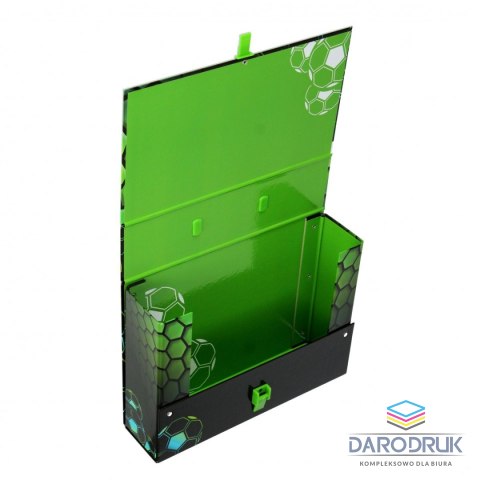 Starpak Teczka z szerokim grzbietem na klips Football A4 mix Starpak (559321)
