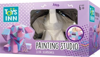 Stnux Zestaw kreatywny dla dzieci Painting studio skarbonka Słoń Stnux (STN8837)
