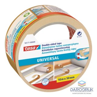 Tesa Taśma dwustronna dwustronna uniwersalna 50x10 [mm x m] Tesa (56171-00009-01 TS)