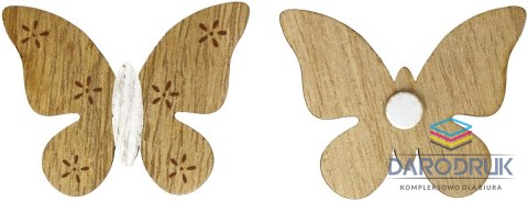 Titanum Ozdoba drewniana Craft-Fun Series motyle samoprzylepne Titanum (7509)