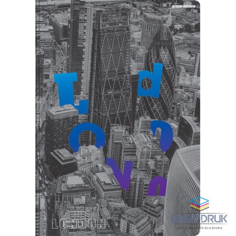 Top 2000 Brulion A5 CITY 96k. 70g krata Top 2000 (400169512)