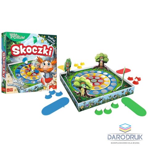 Trefl Gra planszowa Rodzina Treflików Skoczki Trefl (02820)