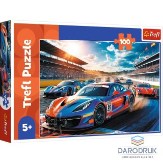 Trefl Puzzle Szybka wyścigówka 100 el. Trefl (17403)