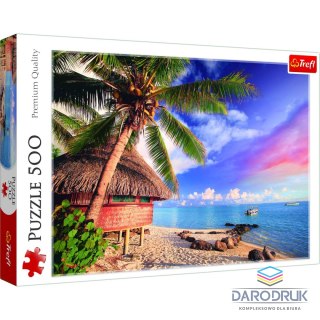 Trefl Puzzle Wyspa Bora Bora 500 el. Trefl (37485)