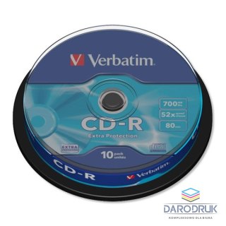 Verbatim Płyta cd CD-R cake 10 700MB x52 Verbatim