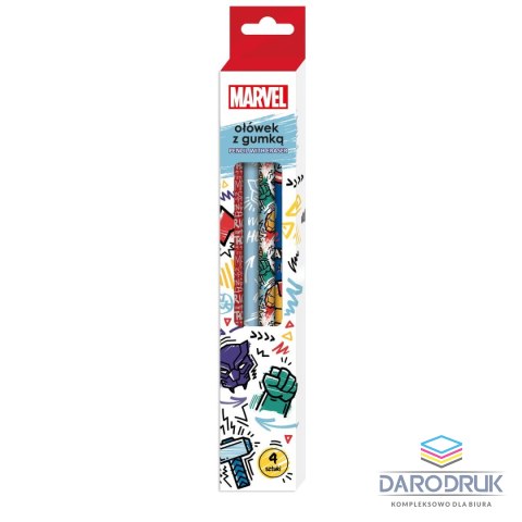 (nd) Ołówek AVENGERS z gumką HB (nd) (114137)