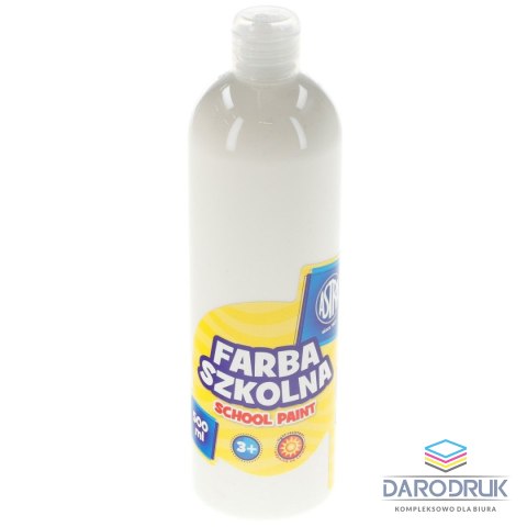 Astra Farby plakatowe kolor: biała 500ml 1 kolor. Astra