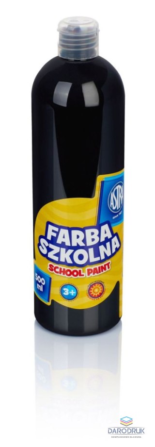 Astra Farby plakatowe kolor: czarny 500ml 1 kolor. Astra