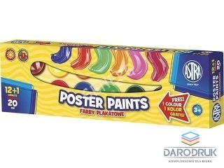 Astra Farby plakatowe kolor: mix 20ml 13 kolor. Astra (301115005)