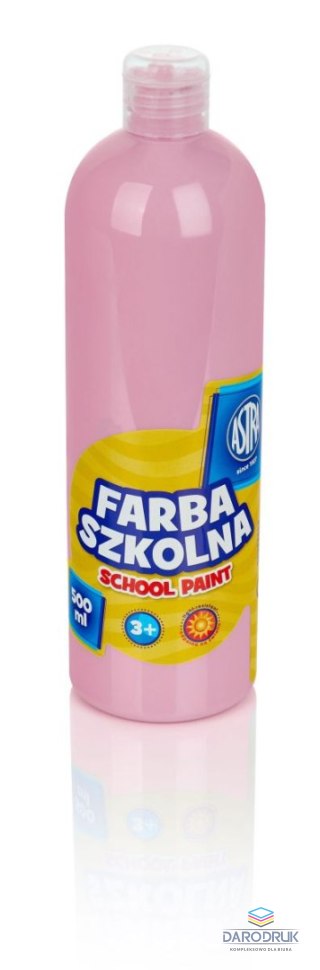 Astra Farby plakatowe kolor: różowy 500ml 1 kolor. Astra