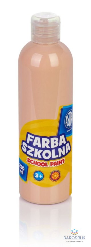 Astra Farby plakatowe szkolne kolor: cielisty 250ml 1 kolor. Astra