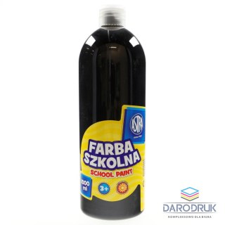 Astra Farby plakatowe szkolne kolor: czarny 1000ml 1 kolor. Astra