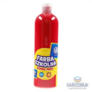 Astra Farby plakatowe szkolne kolor: czerwony 500ml 1 kolor. Astra