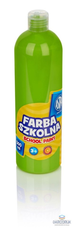 Astra Farby plakatowe szkolne kolor: limonkowy 250ml 1 kolor. Astra