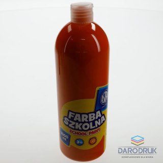 Astra Farby plakatowe szkolne kolor: pomarańczowy 1000ml 1 kolor. Astra