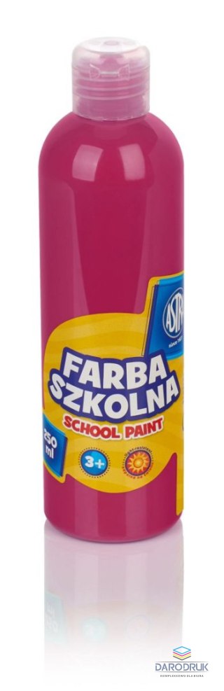 Astra Farby plakatowe szkolne kolor: różowy 250ml 1 kolor. Astra