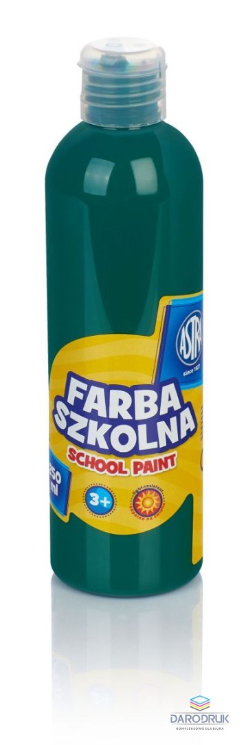 Astra Farby plakatowe szkolne kolor: zielony 250ml 1 kolor. Astra