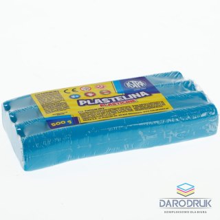 Astra Plastelina 1 kol. niebieska 500g Astra