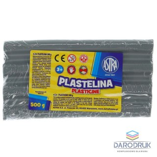 Astra Plastelina 1 kol. popielata 500g Astra