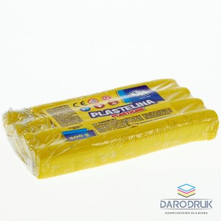 Astra Plastelina 1 kol. żółta 500g Astra