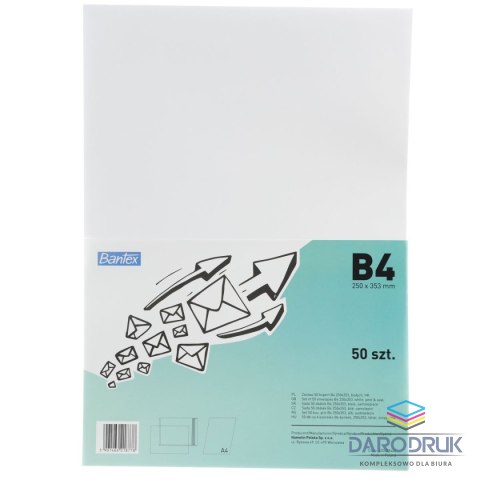 Bantex Koperta B4 biała Bantex (400089462) 50 sztuk
