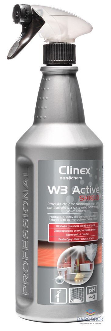 Clinex Płyn do wc Shield 1000ml Clinex (CL77708)