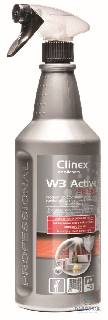 Clinex Płyn do wc Shield 1000ml Clinex (CL77708)