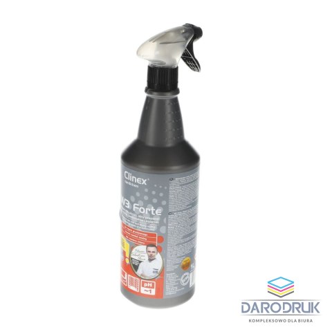 Clinex Preparat Clinex W3 Active Bio do sanitariatów i łazienek 1l (77-512)
