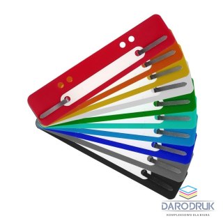 Donau Wąsy do skoroszytów plastik kolor: mix 25 szt Donau (7792925PL-99)
