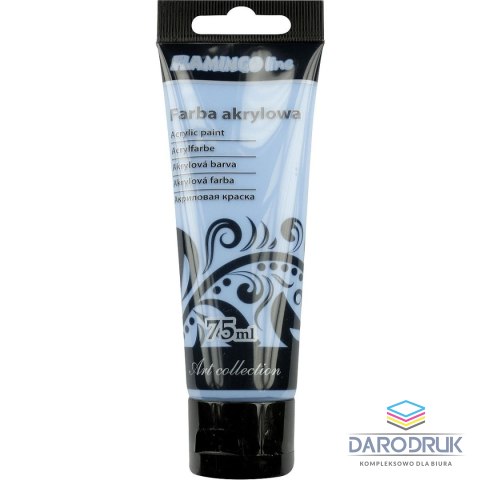 Flamingo Line Farba akrylowa Pastel kolor: błękitny 75ml Flamingo Line (064)