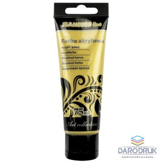 Flamingo Line Farba akrylowa kolor: złoty 75ml Flamingo Line (113)
