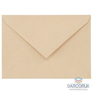 Galeria Papieru Koperta B6 b6 nature ciemnobeżowy k beżowa [mm:] 125x176 Galeria Papieru (280820) 10 sztuk