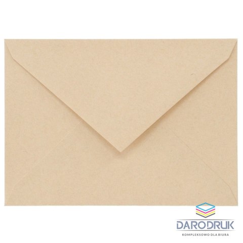 Galeria Papieru Koperta B6 b6 nature ciemnobeżowy k beżowa [mm:] 125x176 Galeria Papieru (280820) 10 sztuk