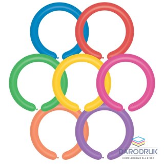 Godan Balon do modelowania rurki włoskie mix 2cal 100 szt Godan (d4/80)