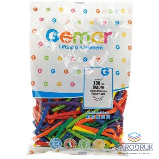 Godan Balon kształty mix 100 szt Godan (D4/80/P)