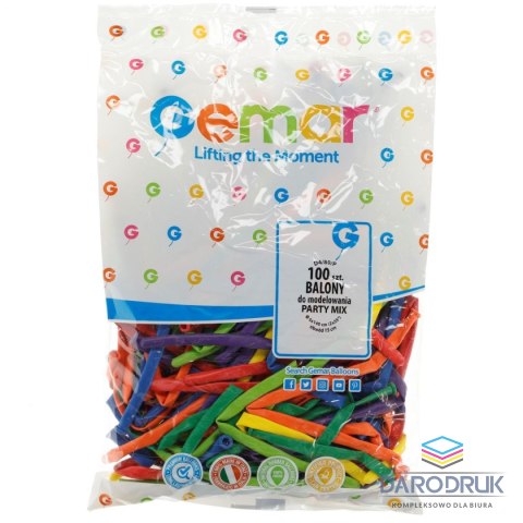 Godan Balon kształty mix 100 szt Godan (D4/80/P)