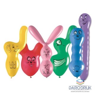 Godan Balon kształty mix wzorów mix 25 szt Godan (GPFmix/2)