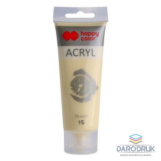Happy Color Farba akrylowa kolor: limonka 75ml Happy Color (HA 7370 0075-15)