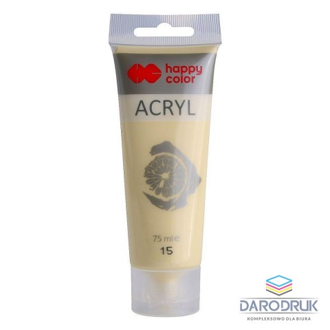 Happy Color Farba akrylowa kolor: limonka 75ml Happy Color (HA 7370 0075-15)