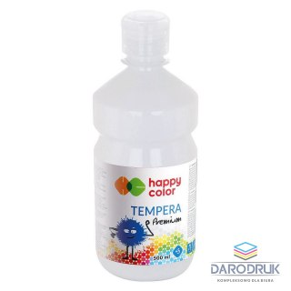 Happy Color Farba tempera kolor: biały 500ml 1 kolor. Happy Color (3310)