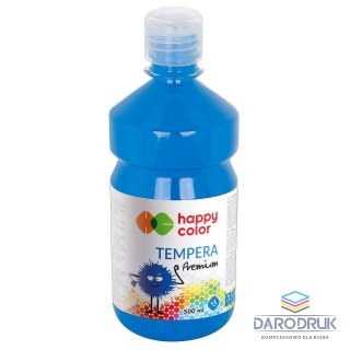 Happy Color Farba tempera kolor: błękitny 500ml 1 kolor. Happy Color (HA 3310 0500-30)
