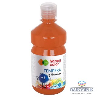 Happy Color Farba tempera kolor: brązowy 500ml 1 kolor. Happy Color (HA 3310 0500-7)