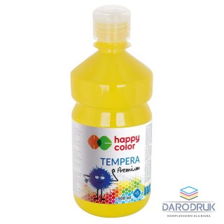 Happy Color Farba tempera kolor: cytrynowy 500ml 1 kolor. Happy Color (HA 3310 0500-10)