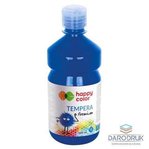 Happy Color Farba tempera kolor: granatowy 500ml Happy Color (HA 3310 0500-33)