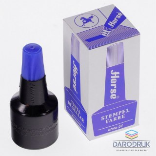 Horse Tusz do stempli kolor: niebieski 28ml Horse (140-1052)