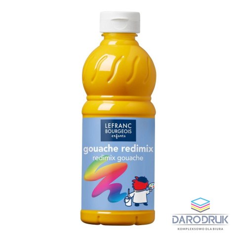 Lefranc&Bourgeois Farba tempera REDIMIX kolor: żółty 500ml 1 kolor. Lefranc&Bourgeois (188002)