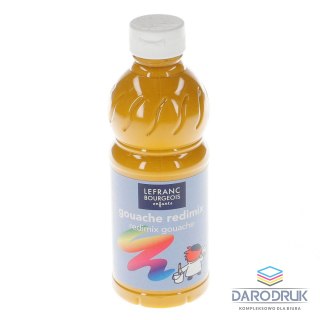 Lefranc&Bourgeois Farba tempera REDIMIX kolor: żółty 500ml 1 kolor. Lefranc&Bourgeois (188014)